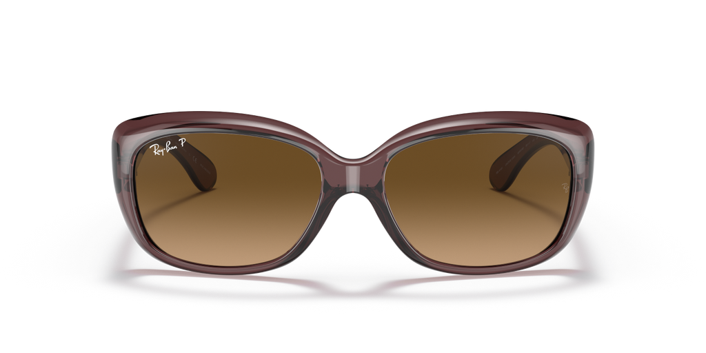 Ray-Ban JACKIE OHH RB4101 - Transparent Dark Brown / Brown