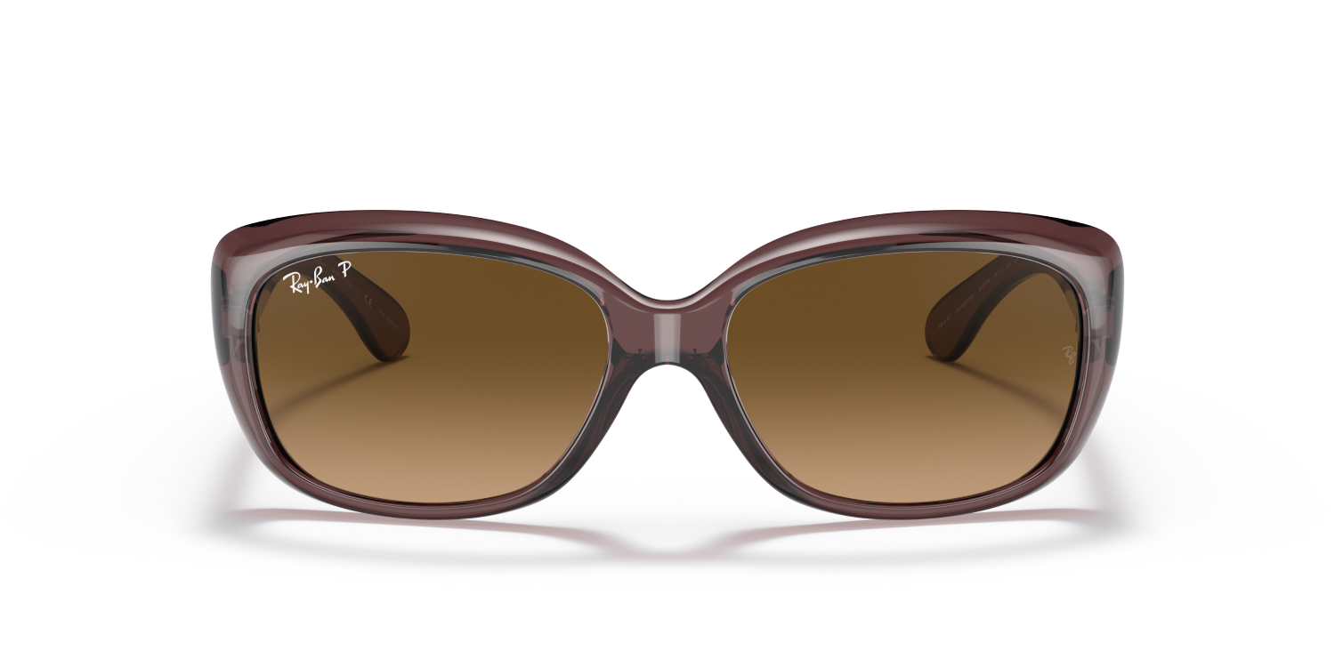 Ray-Ban JACKIE OHH RB4101 - Transparent Dark Brown / Brown