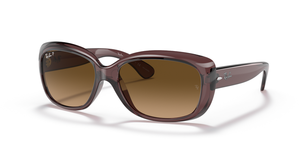 Ray-Ban JACKIE OHH RB4101 - Transparent Dark Brown / Brown