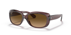 Ray-Ban JACKIE OHH RB4101 - Transparent Dark Brown / Brown