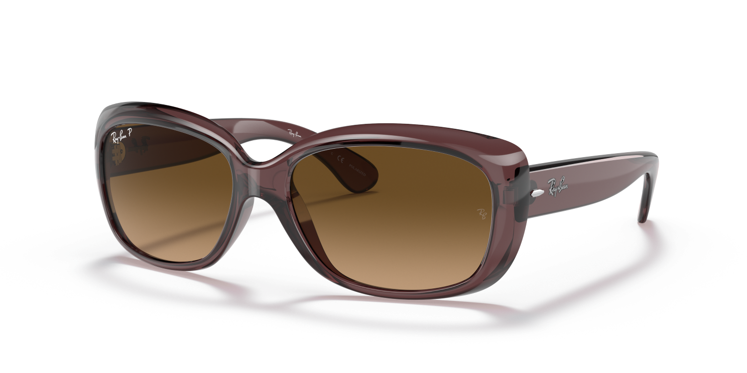 Ray-Ban JACKIE OHH RB4101 - Transparent Dark Brown / Brown