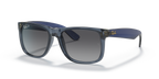 Ray-Ban JUSTIN RB4165 - Transparent Blue / Blue