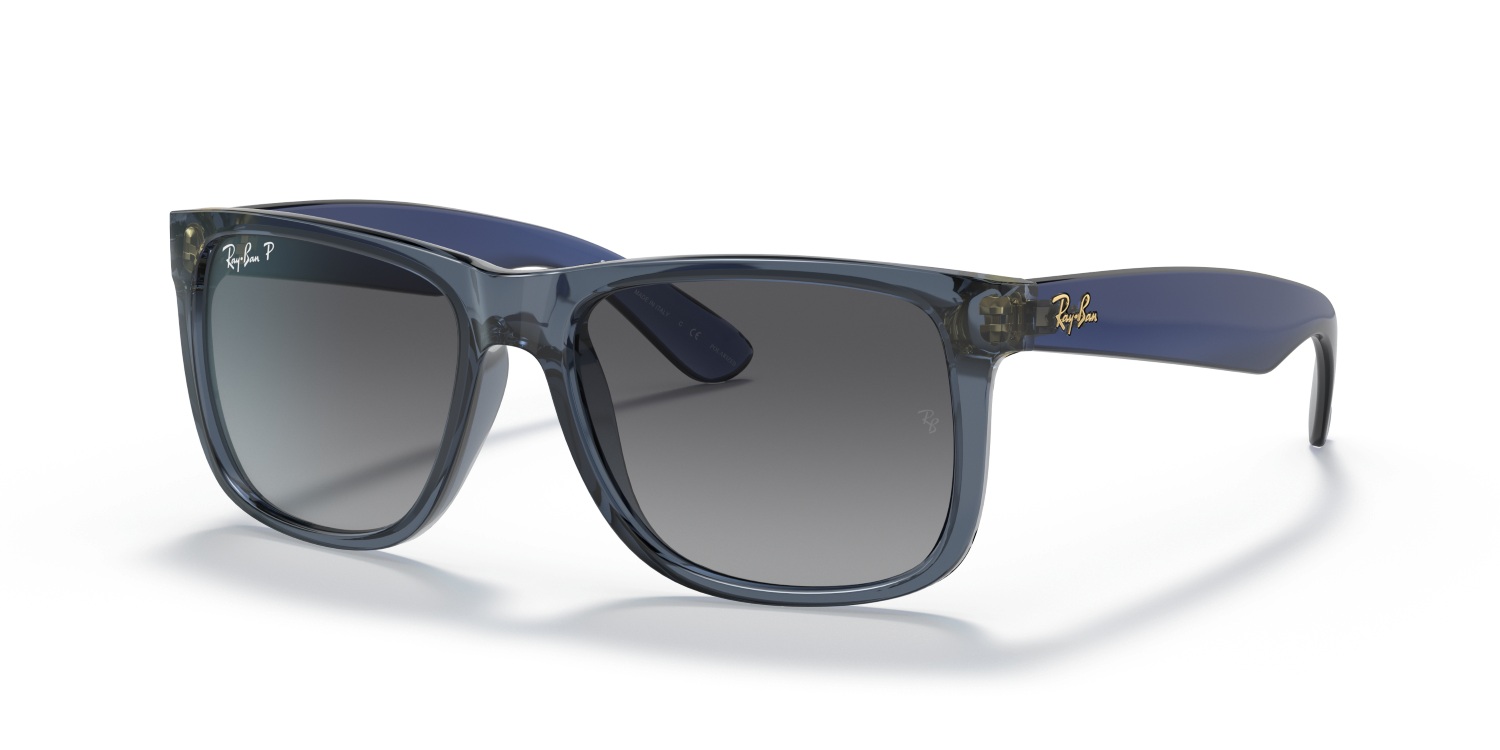 Ray-Ban JUSTIN RB4165 - Transparent Blue / Blue