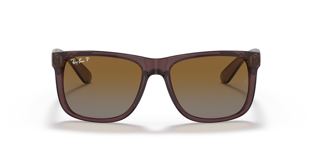 Ray-Ban JUSTIN RB4165 - Transparent Dark Brown / Brown