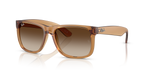 Ray-Ban JUSTIN RB4165 - Rubber Beige / Brown