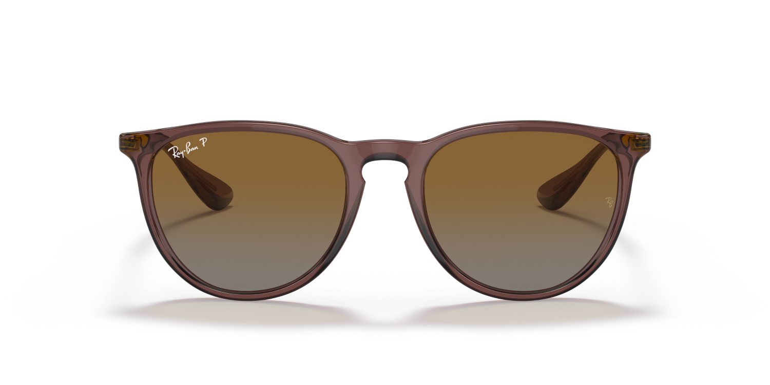 Ray-Ban ERIKA RB4171 - Transparent Dark Brown / Brown