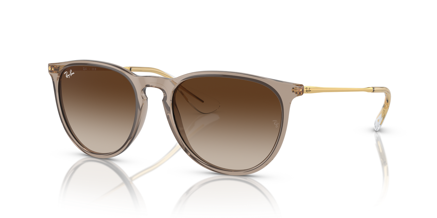 Ray-Ban ERIKA RB4171 - Transparent Light Brown / Brown