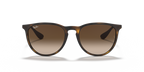 Ray-Ban ERIKA RB4171 - Rubber Havana / Brown