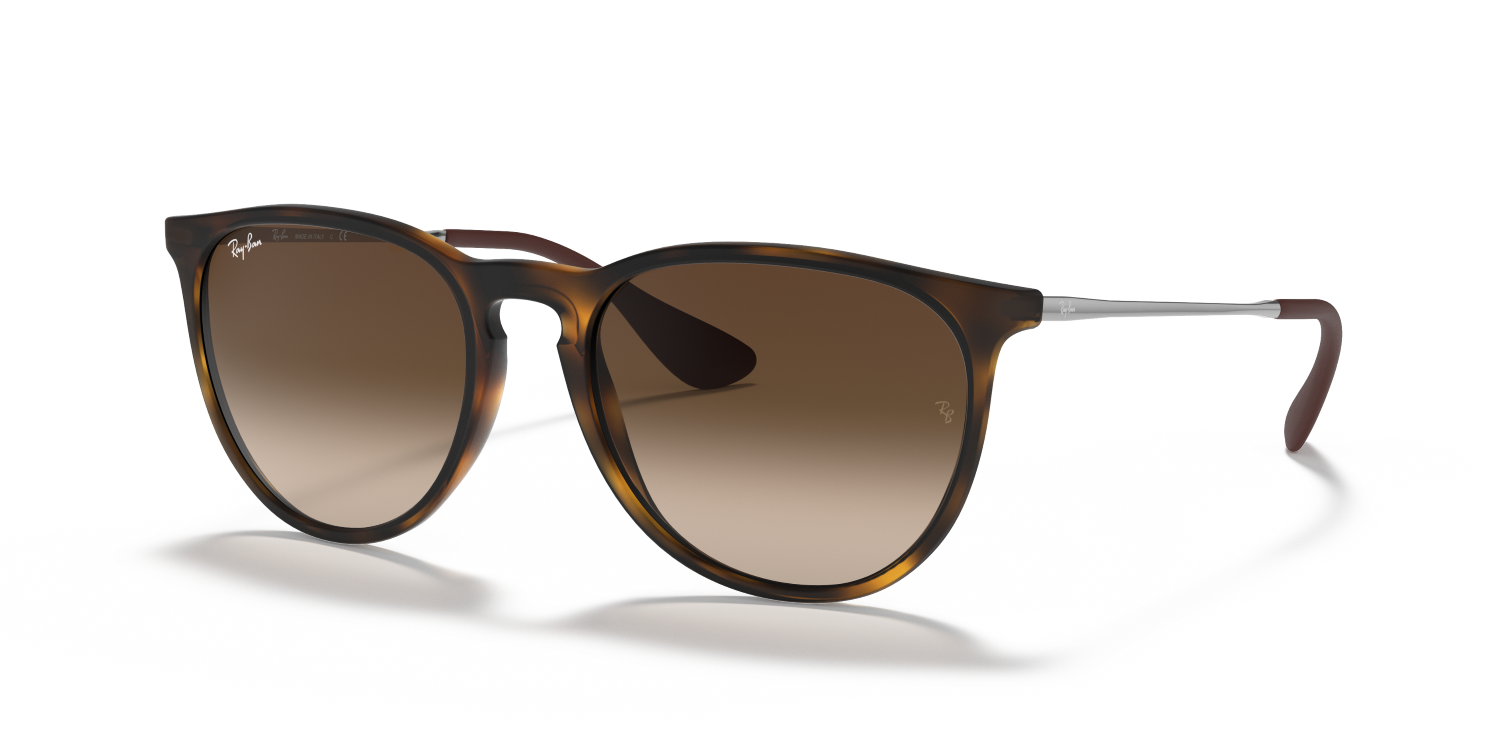 Ray-Ban ERIKA RB4171 - Rubber Havana / Brown