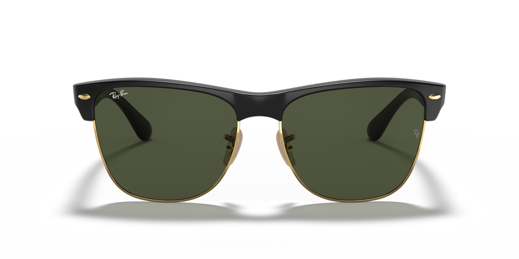 Ray-Ban CLUBMASTER OVERSIZED RB4175 - Black On Gold / Black