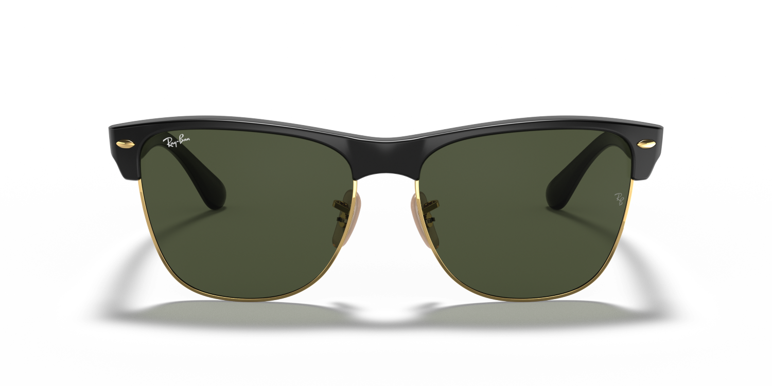 Ray-Ban CLUBMASTER OVERSIZED RB4175 - Black On Gold / Black
