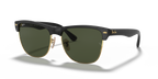 Ray-Ban CLUBMASTER OVERSIZED RB4175 - Black On Gold / Black