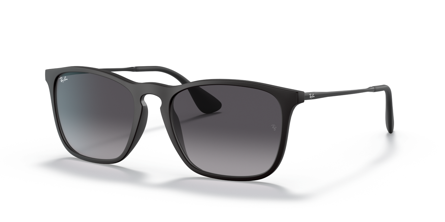 Ray-Ban CHRIS RB4187 - Rubber Black / Black