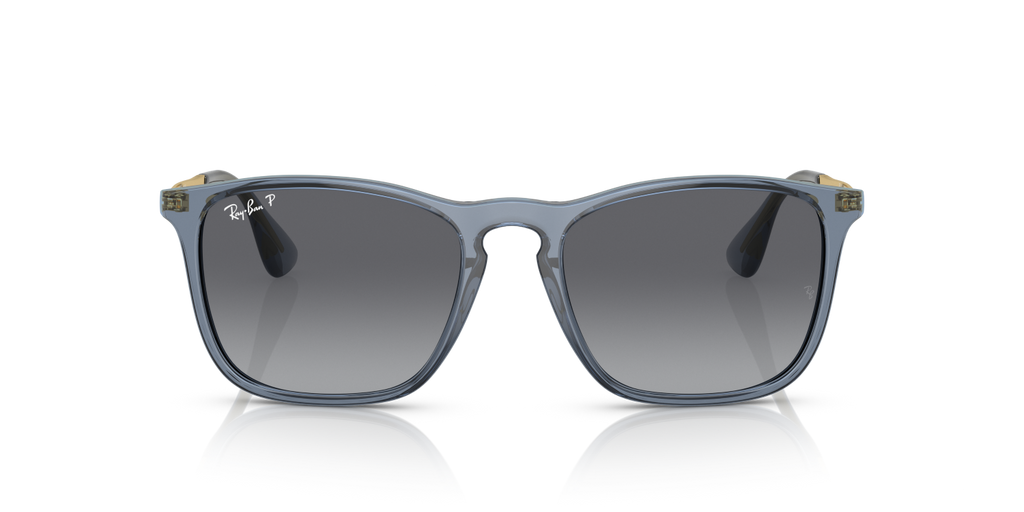 Ray-Ban CHRIS RB4187 - Transparent Blue / Blue