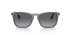Ray-Ban CHRIS RB4187 - Transparent Blue / Blue