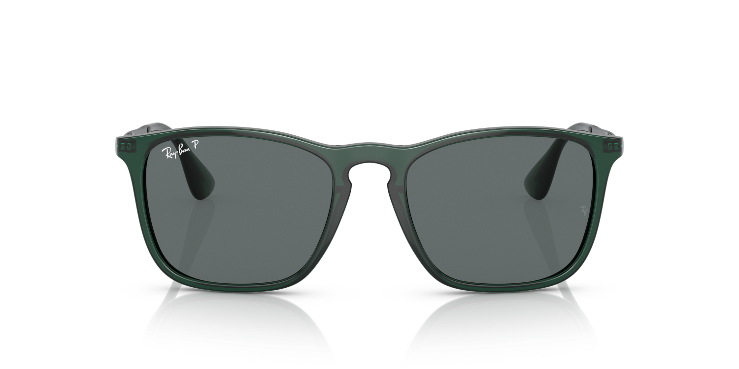 Ray-Ban CHRIS RB4187 - Transparent Green / Green