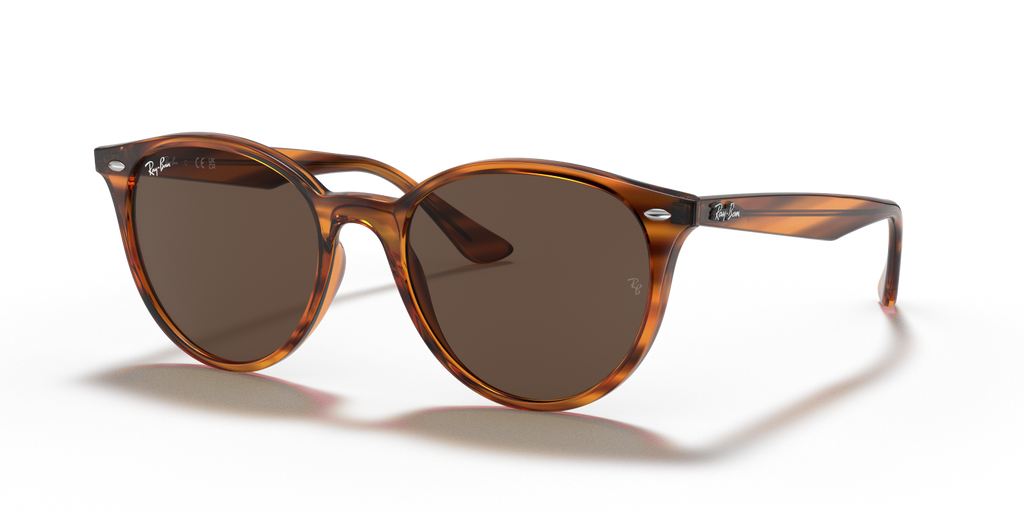 Ray-Ban RB4305 - Striped Red Havana / Red