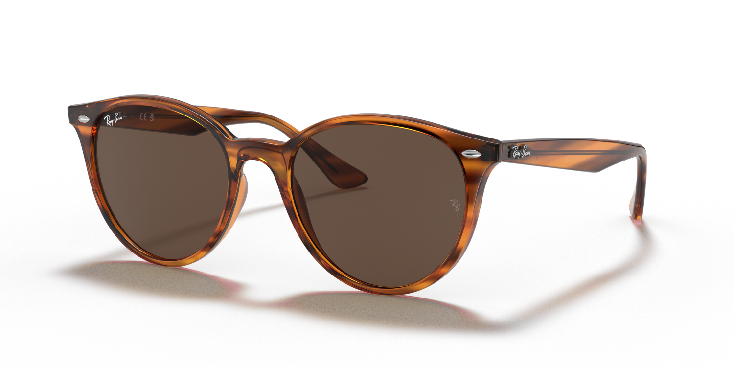 Ray-Ban RB4305 - Striped Red Havana / Red