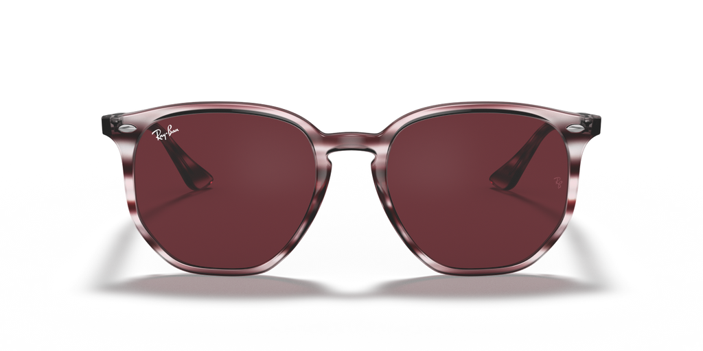 Ray-Ban RB4306 - Striped Bordeaux Havana / Red