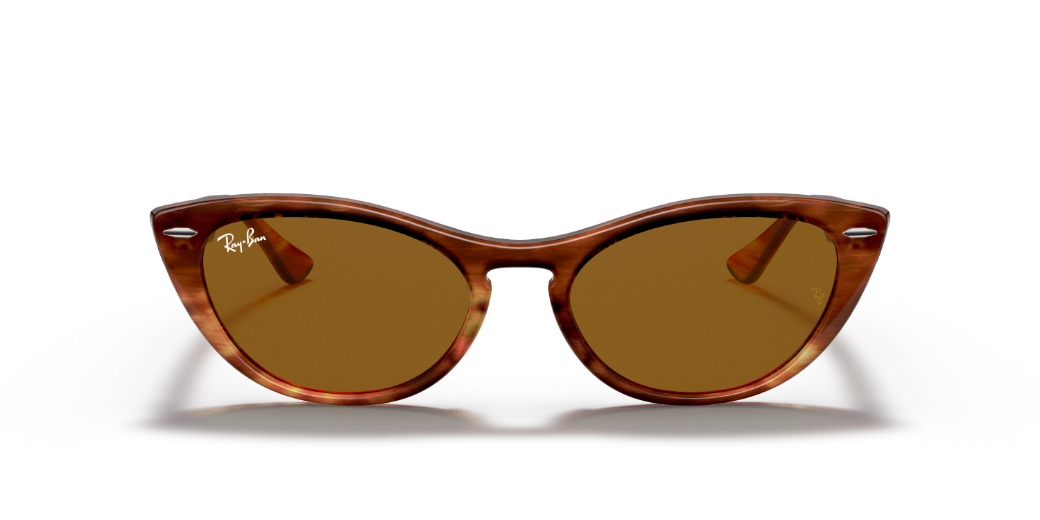 Ray-Ban NINA RB4314N - Striped Havana / Brown