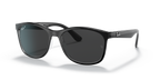 Ray-Ban RB4374 - Black On Transparent / Black