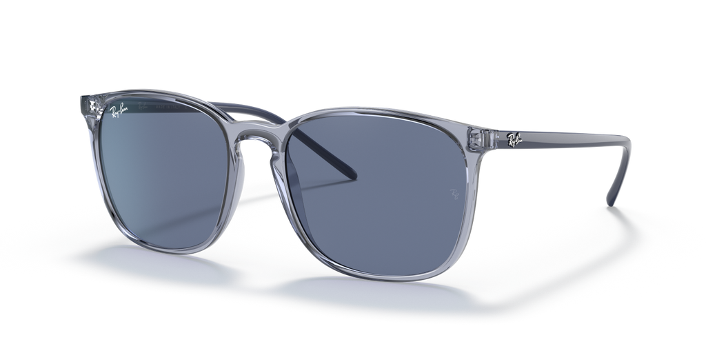 Ray-Ban RB4387 - Transparent Blue / Blue