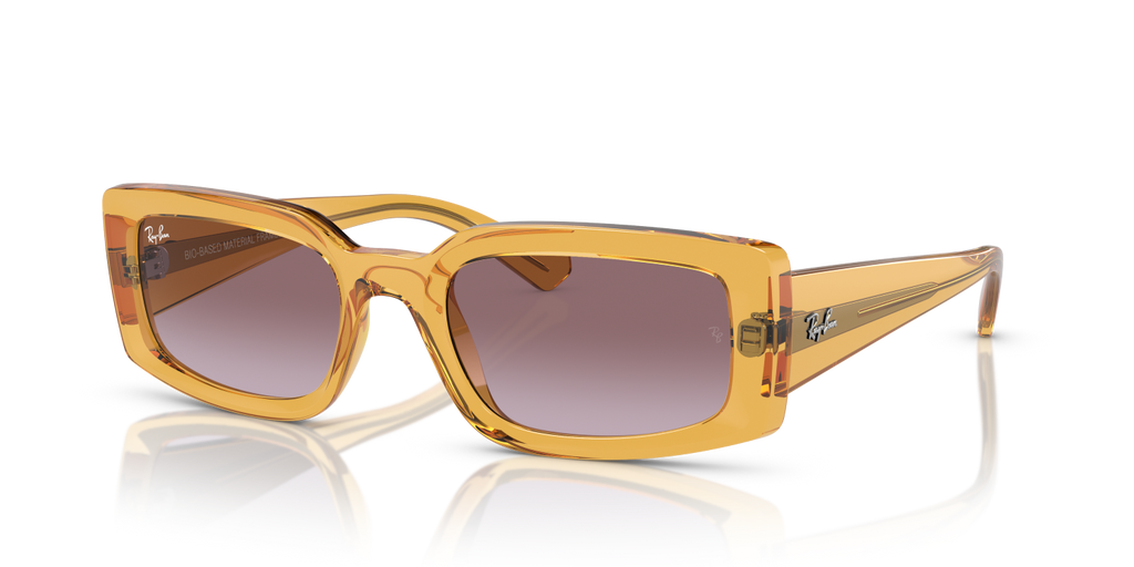 Ray-Ban KILIANE RB4395 - Transparent Yellow / Yellow