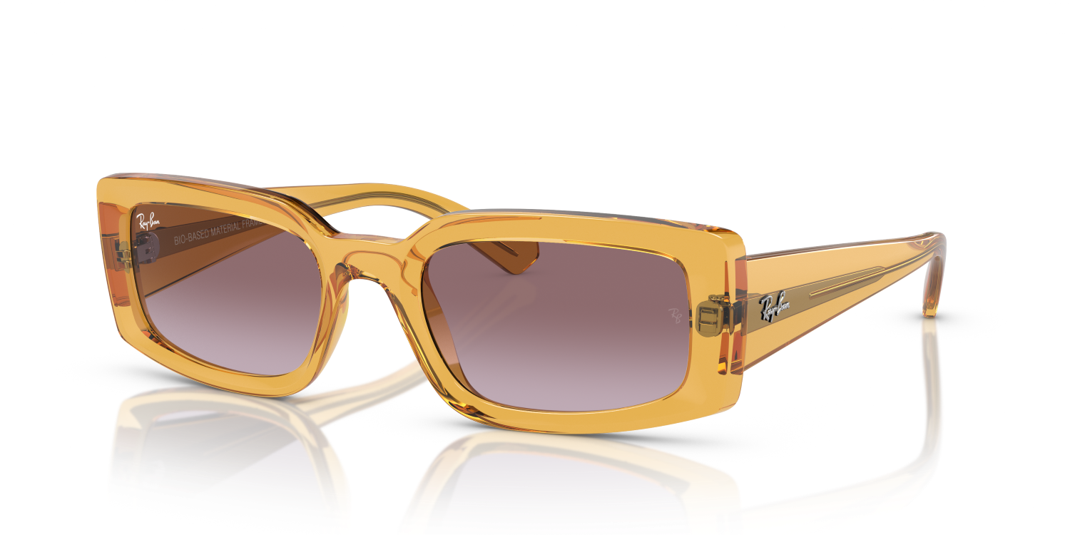 Ray-Ban KILIANE RB4395 - Transparent Yellow / Yellow