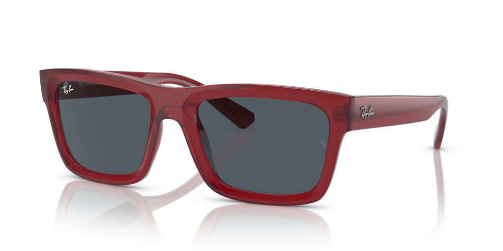 Ray-Ban WARREN RB4396 - Transparent Red / Red