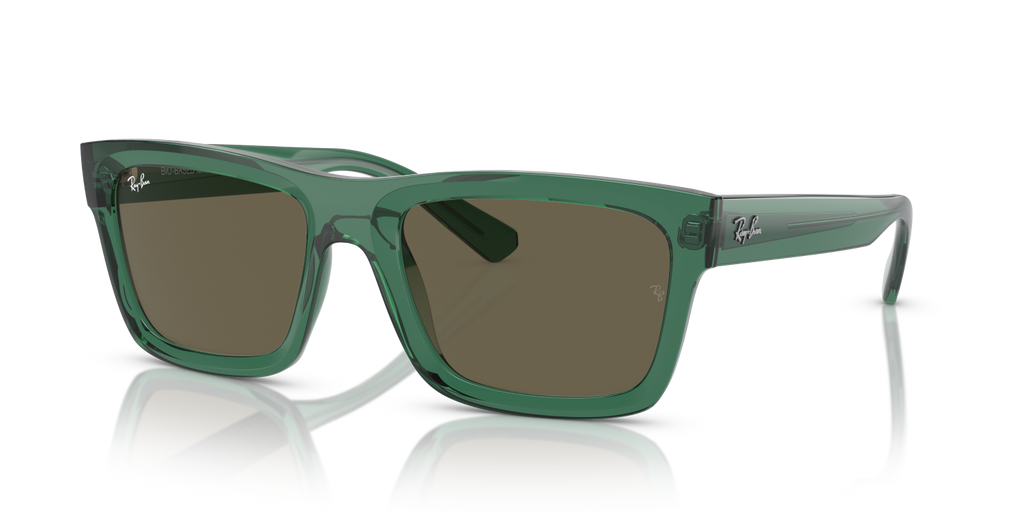 Ray-Ban WARREN RB4396 - Transparent Green / Green