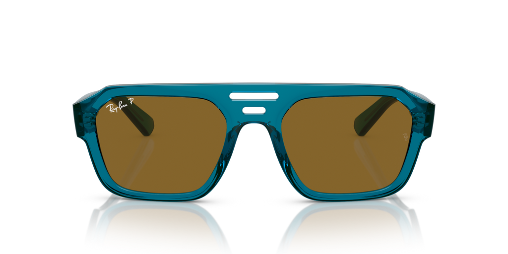 Ray-Ban CORRIGAN RB4397 - Transparent Light Blue / Blue