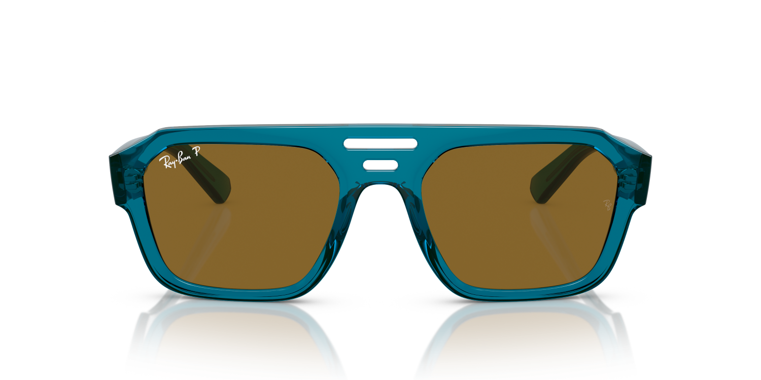 Ray-Ban CORRIGAN RB4397 - Transparent Light Blue / Blue