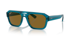 Ray-Ban CORRIGAN RB4397 - Transparent Light Blue / Blue