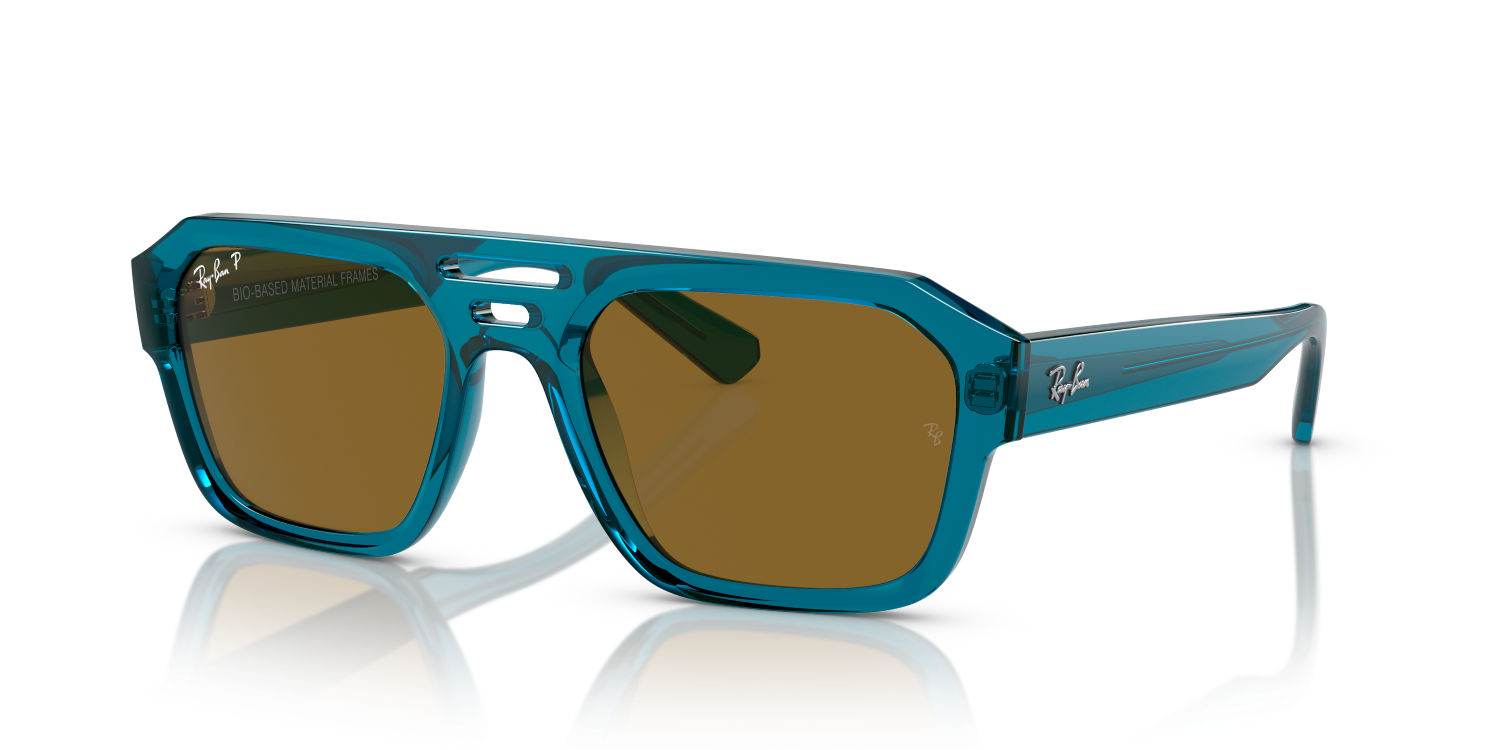 Ray-Ban CORRIGAN RB4397 - Transparent Light Blue / Blue