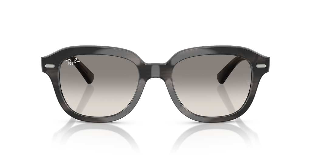 Ray-Ban ERIK RB4398 - Striped Grey / Grey