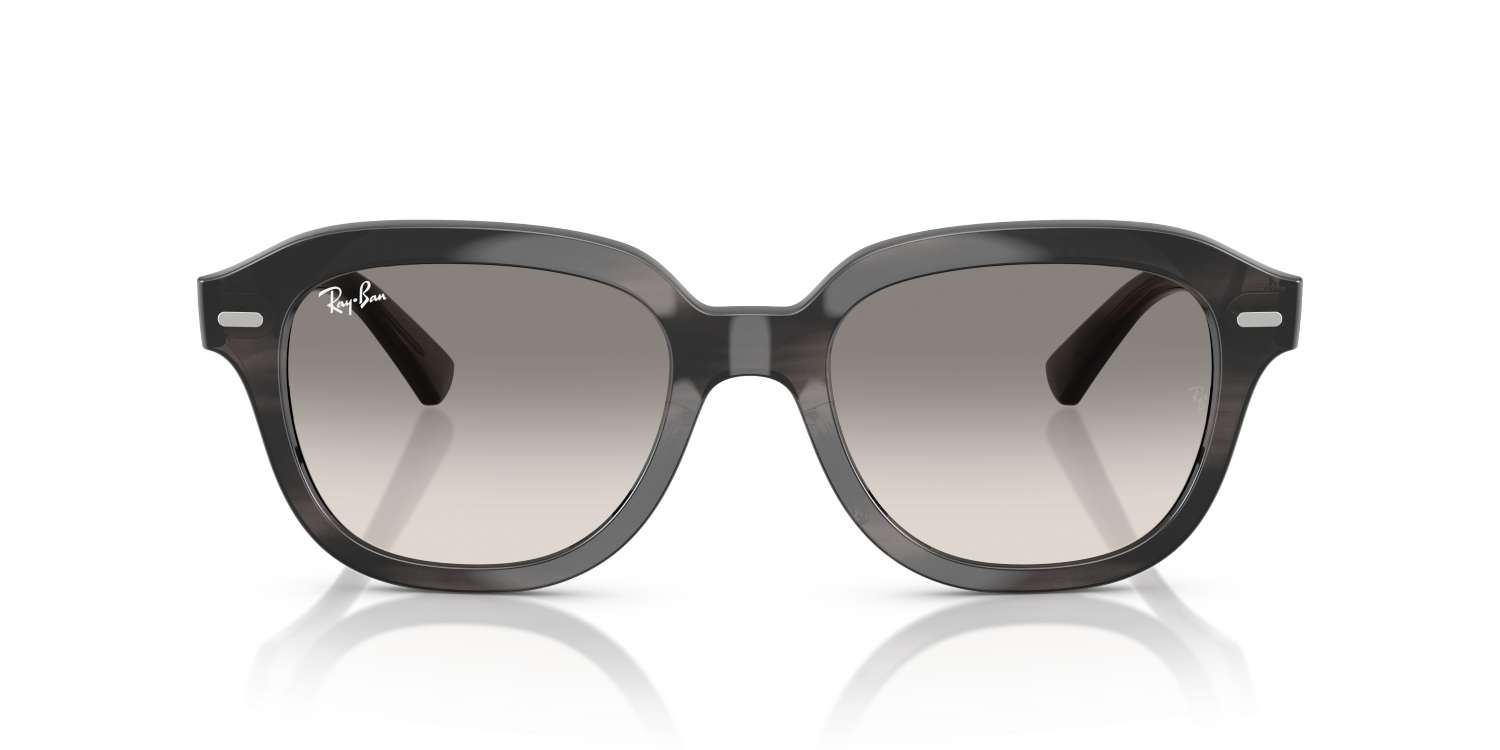 Ray-Ban ERIK RB4398 - Striped Grey / Grey
