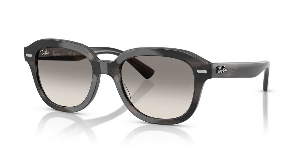 Ray-Ban ERIK RB4398 - Striped Grey / Grey