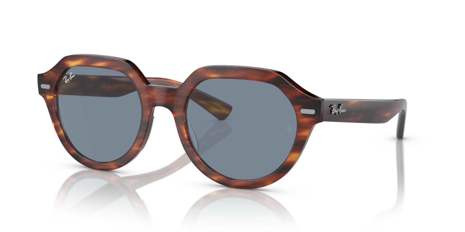Ray-Ban GINA RB4399 - Striped Havana / Brown