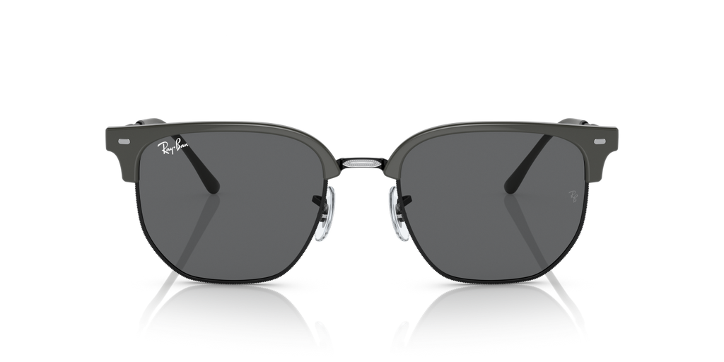 Ray-Ban NEW CLUBMASTER RB4416 - Grey On Black / Grey