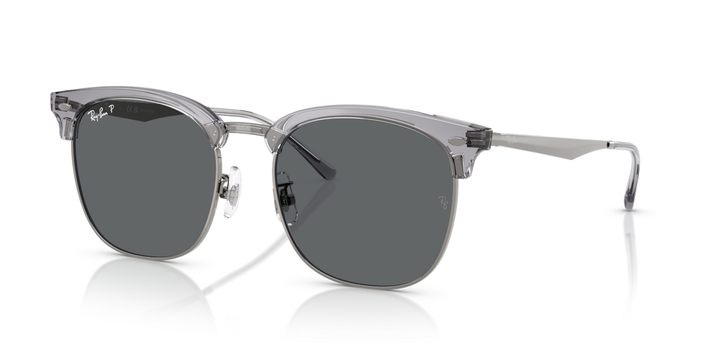 Ray-Ban RB4418D - Transparent Grey On Gunmetal / Transparent