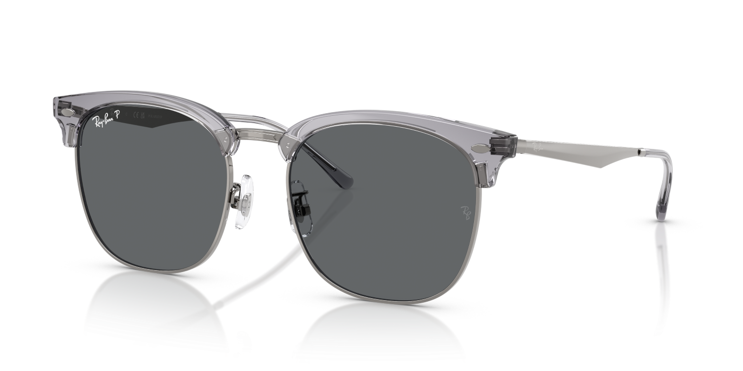 Ray-Ban RB4418D - Transparent Grey On Gunmetal / Transparent