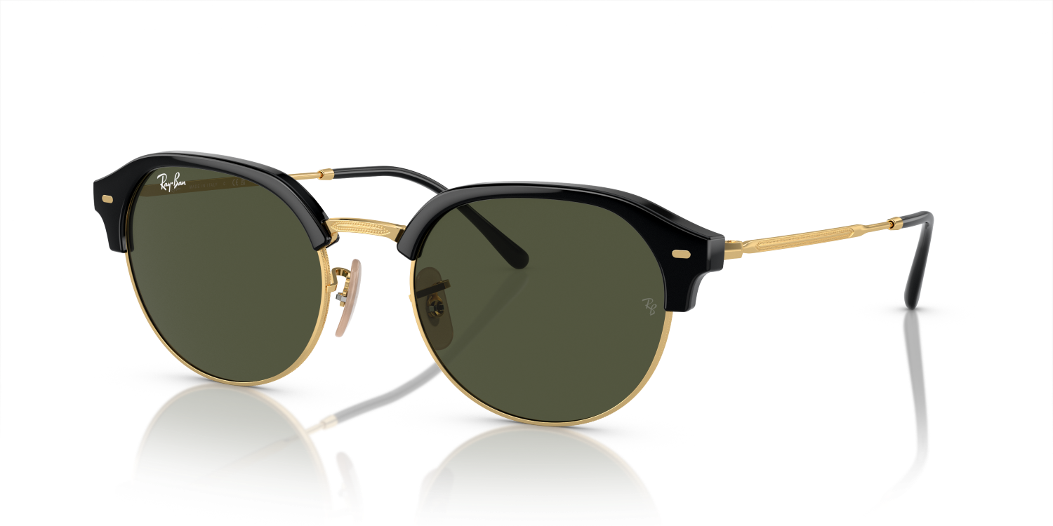 Ray-Ban RB4429 - Black On Gold / Black
