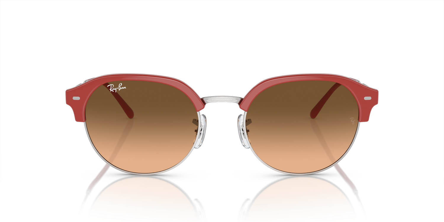Ray-Ban RB4429 - Red On Silver / Red