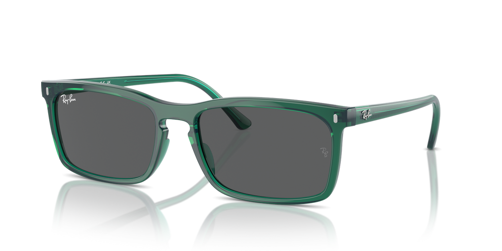 Ray-Ban RB4435 - Transparent Green / Green