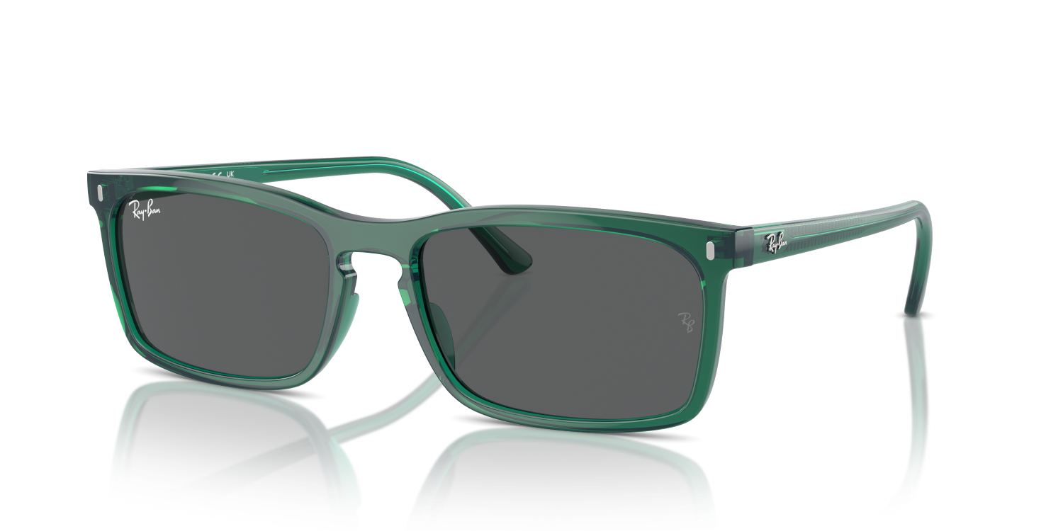Ray-Ban RB4435 - Transparent Green / Green