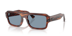 Ray-Ban FLACKO RB4454 - Striped Havana / Brown