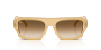 Ray-Ban FLACKO RB4454 - Transparent Beige / Brown