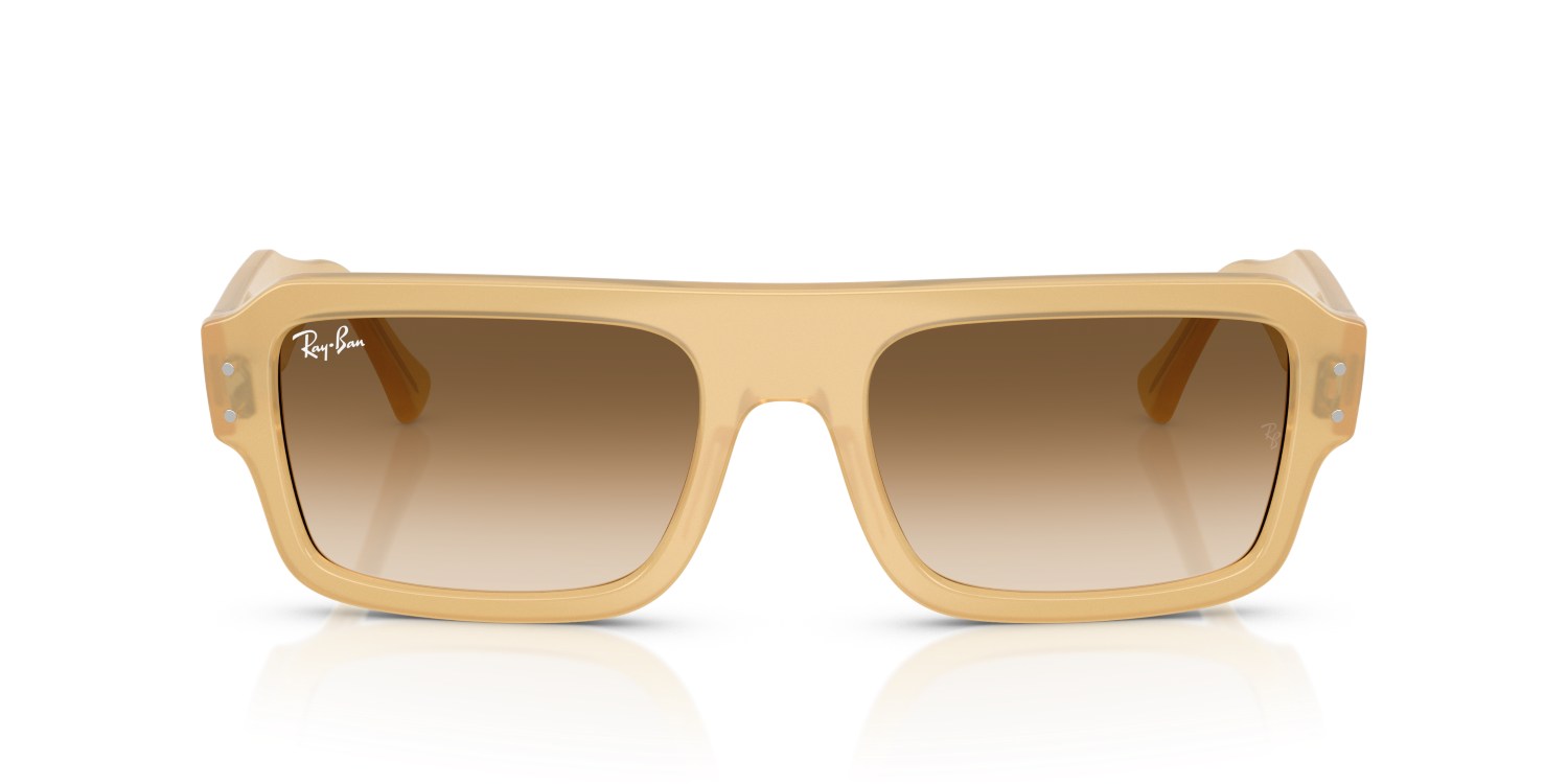 Ray-Ban FLACKO RB4454 - Transparent Beige / Brown