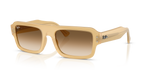 Ray-Ban FLACKO RB4454 - Transparent Beige / Brown