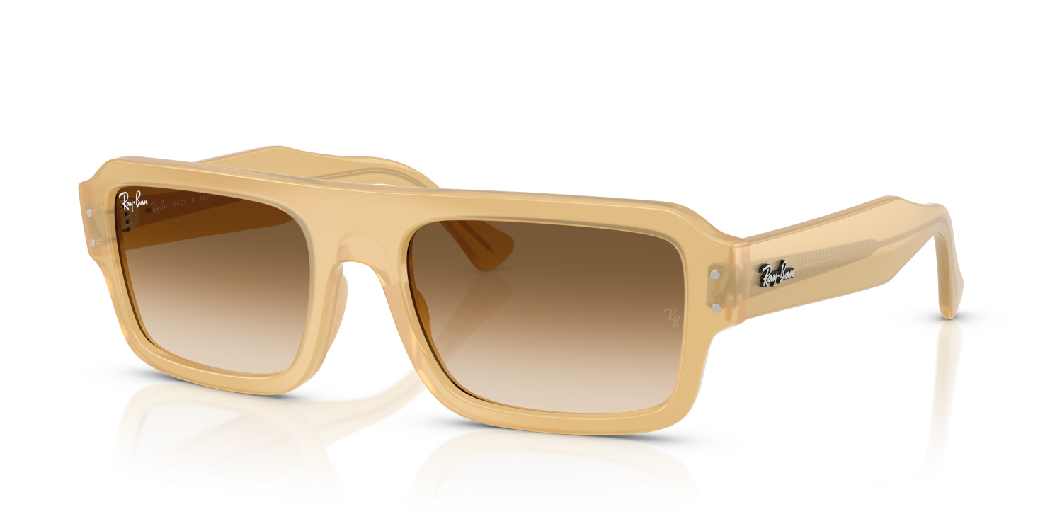 Ray-Ban FLACKO RB4454 - Transparent Beige / Brown